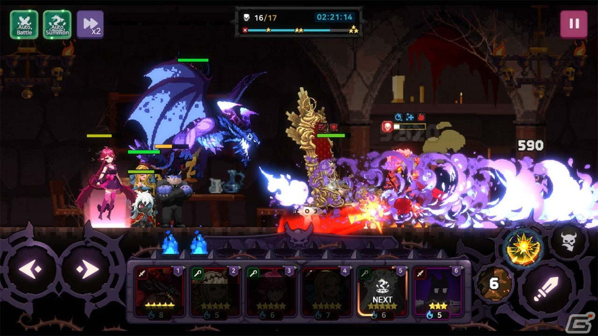 魔王様がしもべを指揮してダンジョンを守る戦略ディフェンスゲーム「マイホームダンジョン」の事前登録が実施中！の画像