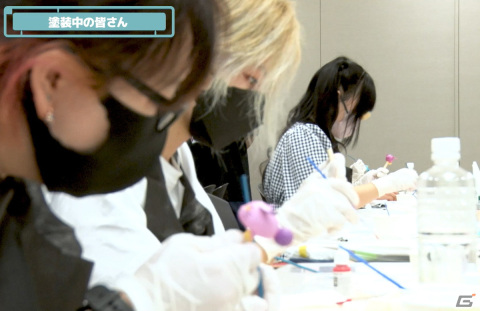 置鮎龍太郎さんと粕谷雄太さんが「聖剣伝説」ラビの立体ぬり絵に挑戦！動画番組「本日開店！スクエニ模型店」の最新映像が公開の画像2