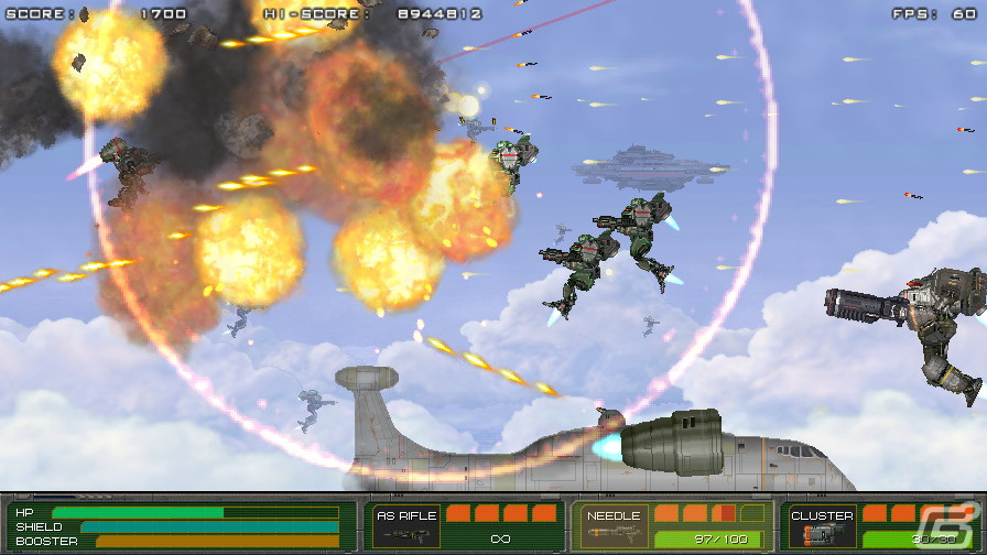 近代兵器とスーパーメカが入り乱れる横スクロールアクション「MECHBLAZE」がSwitchで12月14日に配信決定！の画像16
