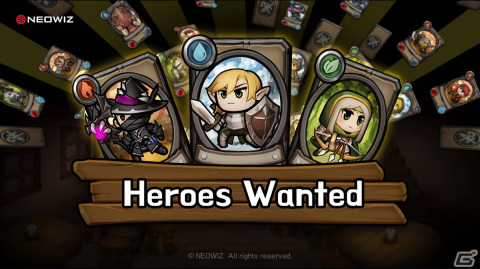 「Heroes Wanted」のプレイテストがSteamでスタート！カードの配置が勝負を左右するデッキビルディングローグライクゲームの画像1