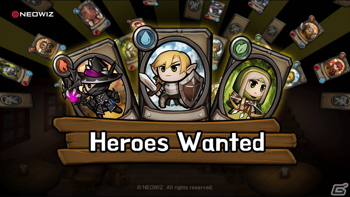 「Heroes Wanted」のプレイテストがSteamでスタート！カードの配置が勝負を左右するデッキビルディングローグライクゲームの画像