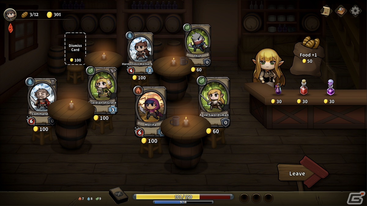 「Heroes Wanted」のプレイテストがSteamでスタート！カードの配置が勝負を左右するデッキビルディングローグライクゲームの画像7