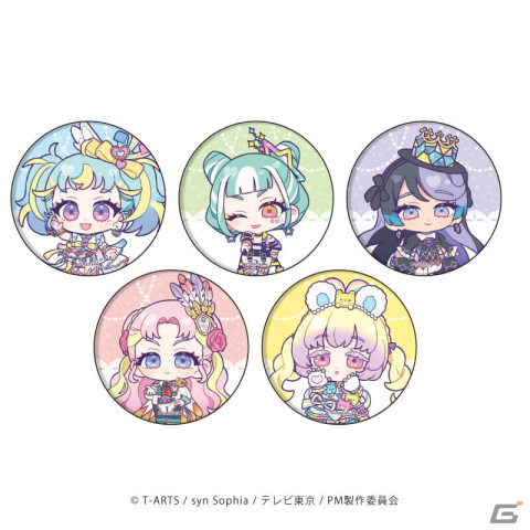 「ワッチャプリマジ！」まつり＆みゃむたちが衣装をチェンジ！缶バッジや小物ケースなどのグッズがeeo Storeに登場の画像4