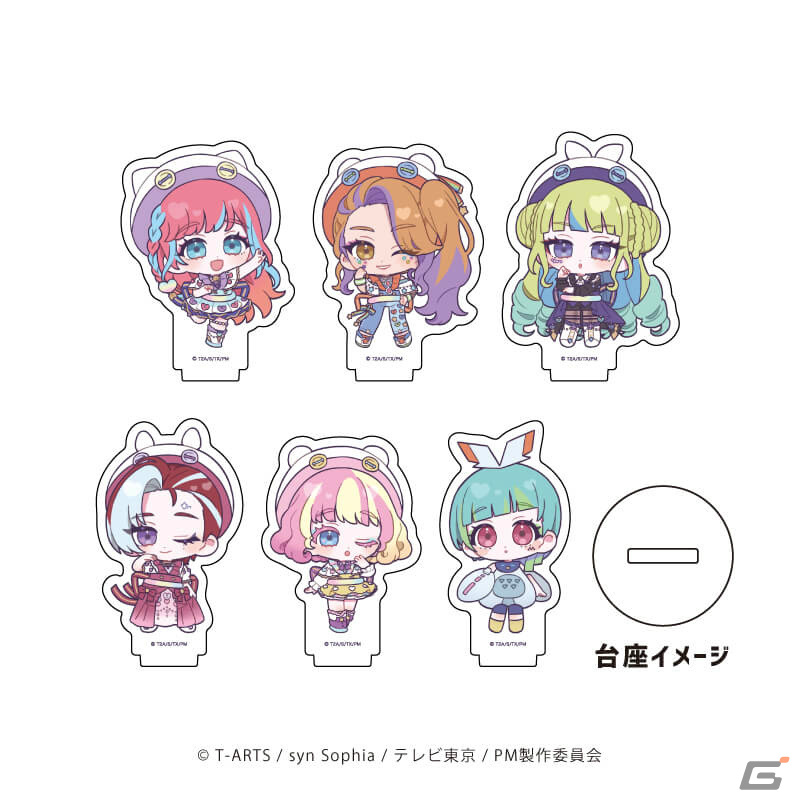 「ワッチャプリマジ！」まつり＆みゃむたちが衣装をチェンジ！缶バッジや小物ケースなどのグッズがeeo Storeに登場の画像