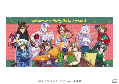 TVアニメ「ウマ娘 プリティーダービー Season 3」のポップアップショップが12月1日より全国5店舗で順次実施！の画像2