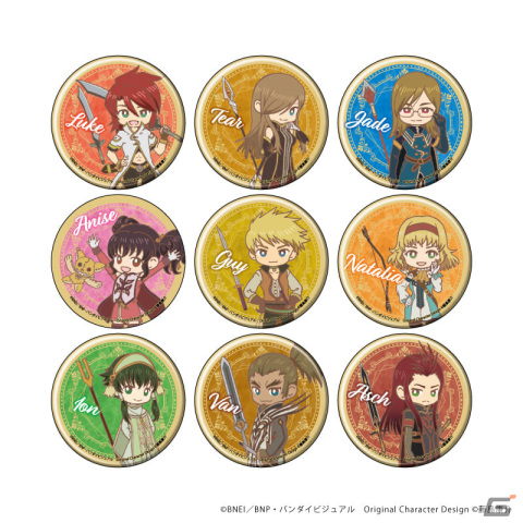 「テイルズ オブ ジ アビス」アニメイラストやレトロアートイラストを使用したグッズが登場！通販サイトでの販売がスタートの画像4