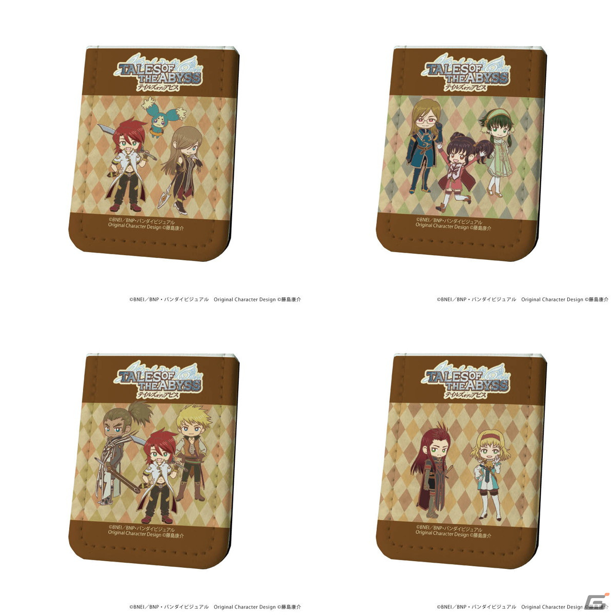 「テイルズ オブ ジ アビス」アニメイラストやレトロアートイラストを使用したグッズが登場！通販サイトでの販売がスタートの画像
