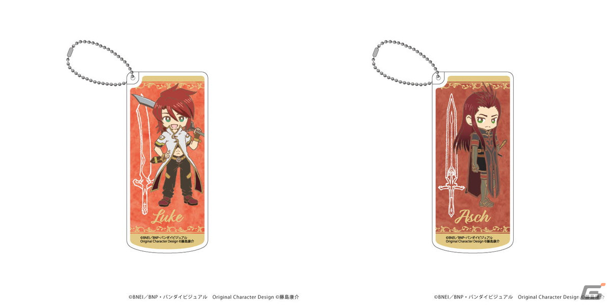 「テイルズ オブ ジ アビス」アニメイラストやレトロアートイラストを使用したグッズが登場！通販サイトでの販売がスタートの画像