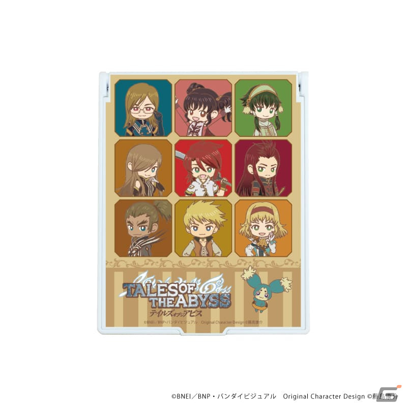 「テイルズ オブ ジ アビス」アニメイラストやレトロアートイラストを使用したグッズが登場！通販サイトでの販売がスタートの画像