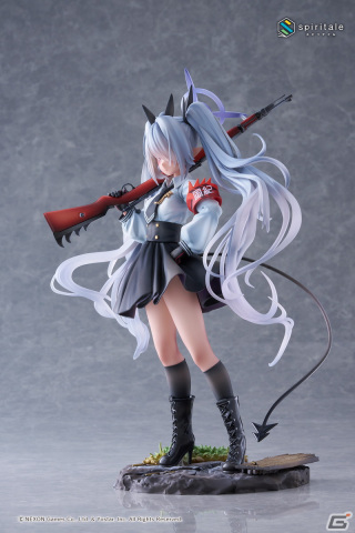 「ブルアカ」風紀委員会の切り込み隊長・銀鏡イオリが1/7スケールフィギュアに!なびく銀髪ツインテールやしなやかな尻尾などを忠実に再現の画像