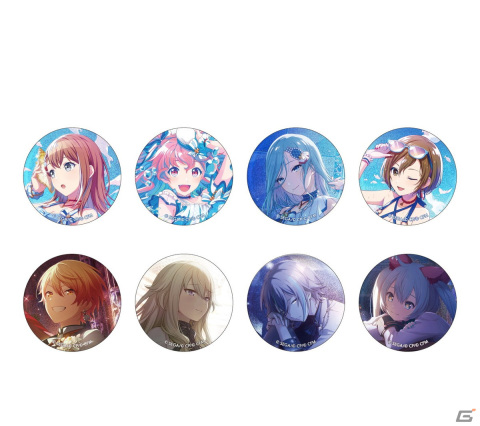 プロセカ グリッター缶バッジ KAITO vol.23 B 23B 缶バ 予約商品】グリッター缶バッジ イベントイラストコレクション