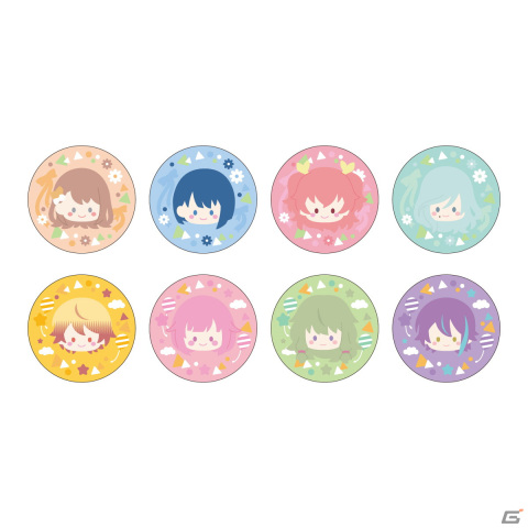 プロセカ 東雲絵名 缶バッジ サンリオ 10点 東雲絵名 グリッター缶バッジ サンリオ 特典 10点