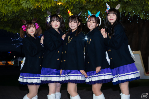 「東京メガイルミ2023-2024 トークショー」に「ウマ娘」から井上遥乃さん、大和田仁美さんら5名が出走！見どころやコラボグッズ＆フードを紹介の画像1