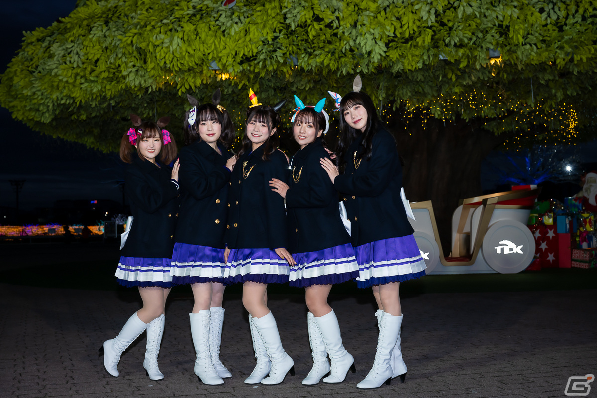 「東京メガイルミ2023-2024 トークショー」に「ウマ娘」から井上遥乃さん、大和田仁美さんら5名が出走！見どころやコラボグッズ＆フードを紹介の画像17