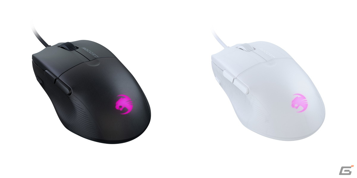 ROCCATブランドの超軽量54gのワイヤレスゲーミングマウス「Pure Air」と49gの有線マウス「Pure SEL」が11月24日より販売!の画像