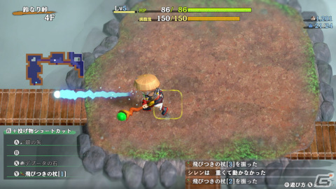 「風来のシレン6」満腹度の上昇でシレンが巨体化しパワーアップするドスコイ状態や高い性能を持つ武具・神器など新要素を紹介！の画像2