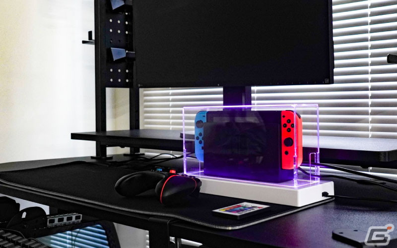 ゲーム機やアクスタをLEDでライトアップして飾れる「ゲーミングLEDショーケース」が発売!飾りながらのプレイもの画像