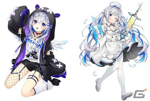 「カプとれ」で天音かなたさんとのコラボが11月17日より開催！memenoさんやしらなたまなさんによる描き下ろしイラストがプライズ景品にの画像2