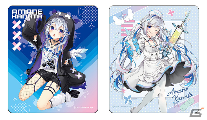 「カプとれ」で天音かなたさんとのコラボが11月17日より開催！memenoさんやしらなたまなさんによる描き下ろしイラストがプライズ景品にの画像