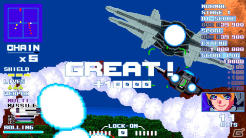 3Dシューティング「ミサイルダンサー2」の体験版がSteamにて配信！3分間のスコアアタックがプレイ可能の画像1