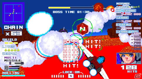 3Dシューティング「ミサイルダンサー2」の体験版がSteamにて配信！3分間のスコアアタックがプレイ可能の画像2