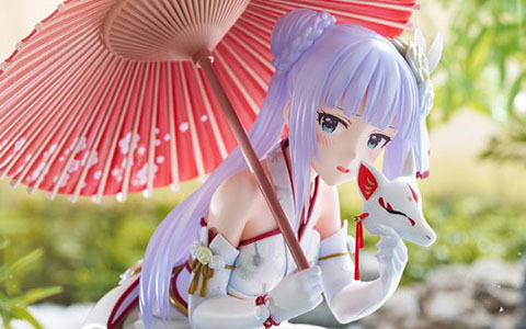 「アイドルマスター ミリオンライブ！」より白石紬がセレブレイト・ミヤビの衣装でフィギュア化！限定版も登場
