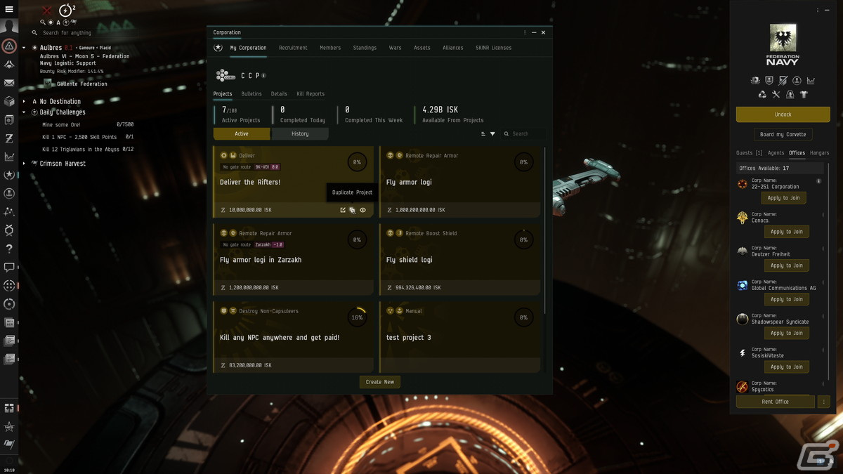 「EVE Online」にて最新拡張コンテンツ「ハボック」が配信開始！ニューエデンで海賊勢力に参加可能にの画像9