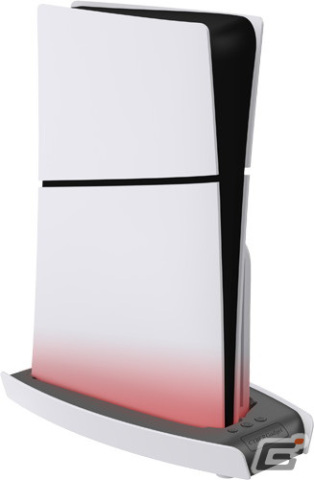 7色に光るRGB LED機能を搭載した新型PS5用縦置きスタンド「CYBER・縦置きスタンド (PS5 slim専用)」が12月下旬に発売決定!の画像