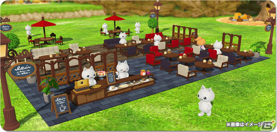 「とらべる島のにゃんこ」でイベント「純喫茶とらべる」が開催！純喫茶風の「かざり」やゴシックテイストの「いしょう」が登場の画像