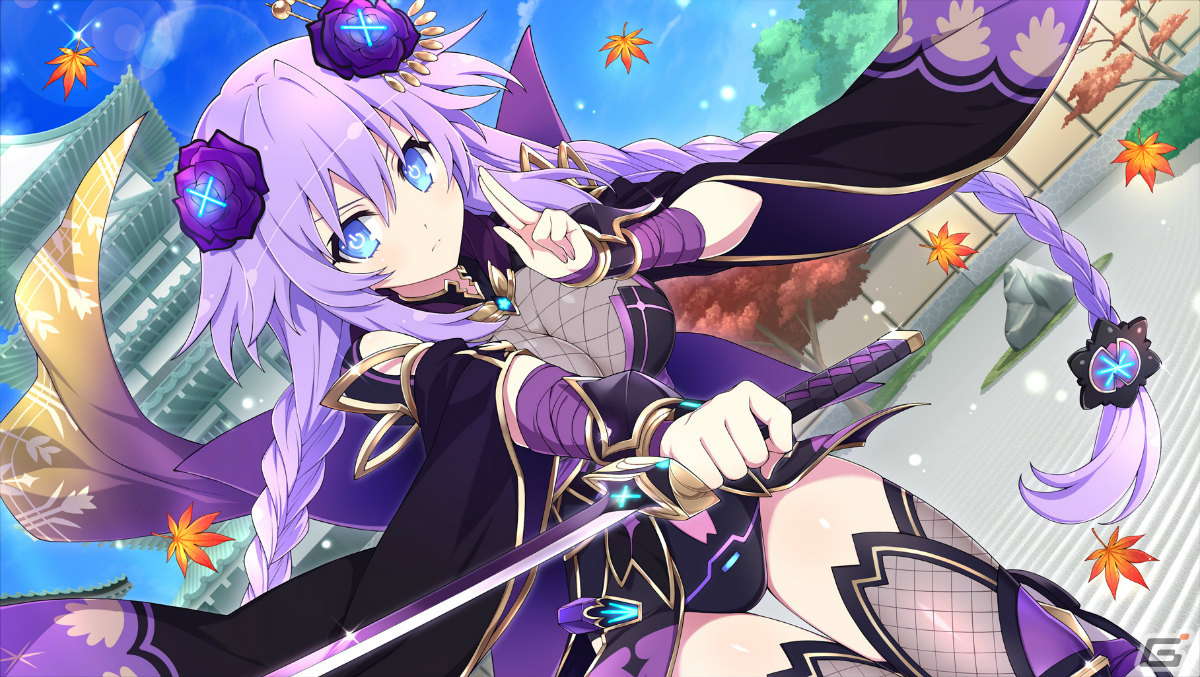 <閃乱覚醒前>【SSRパープルハート(忍衣)】