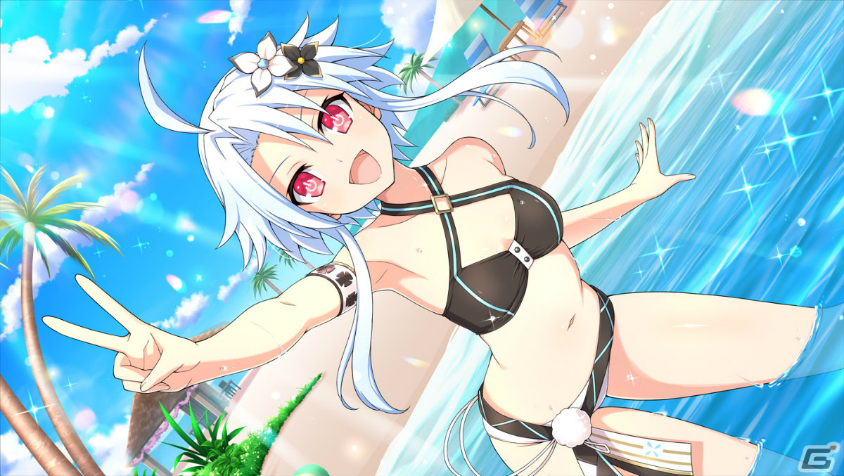 <閃乱覚醒後>【URホワイトハート(水着)】