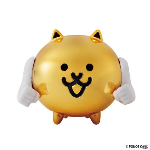 「にゃんこ大戦争」11周年記念のフィギュアが「カプキャラ」に登場！金メッキ仕様の金ネコビルダーや約12cmのにゃんこ城がラインナップの画像6