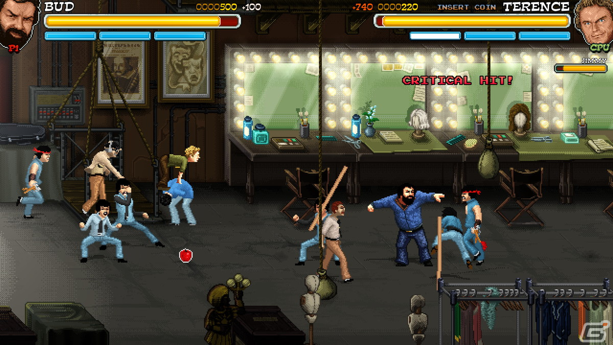 横スクロールACT「Bud Spencer ＆ Terence Hill – Slaps and Beans 2」のコンソール版が配信！の画像5