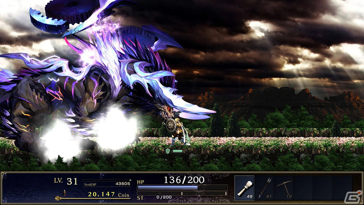横スクロール2DアクションRPG「ASTLIBRA Revision」のSwitch版が配信！重厚な物語と爽快で自由度の高いバトルが魅力の画像
