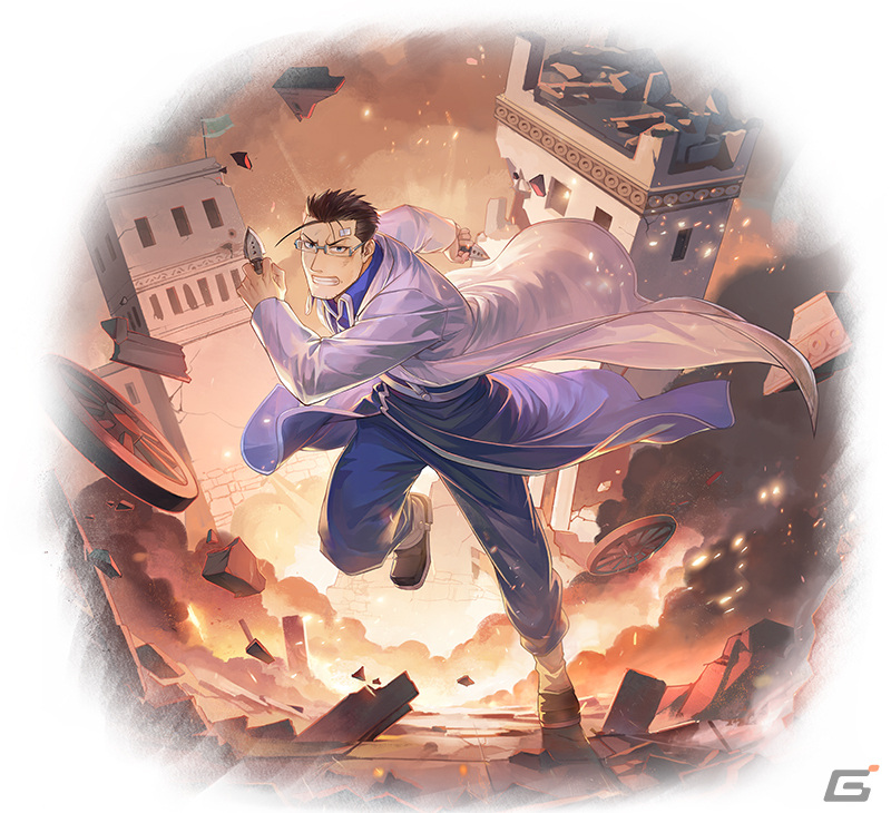 「鋼の錬金術師 MOBILE」にイシュヴァール殲滅戦時代のヒューズ(「美しい未来」への憧憬)が登場!の画像