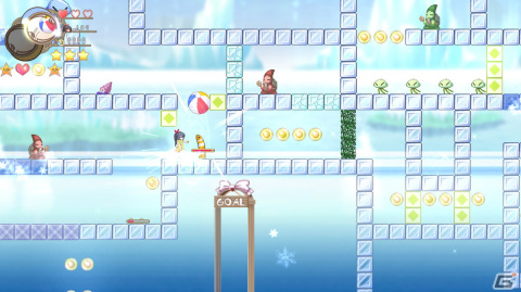 横スクロールアクション「不思議な夢の海のとばり」のSwitch版が配信！敵から魔法を手に入れながら蒼い海を冒険しようの画像