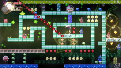 横スクロールアクション「不思議な夢の海のとばり」のSwitch版が配信！敵から魔法を手に入れながら蒼い海を冒険しようの画像