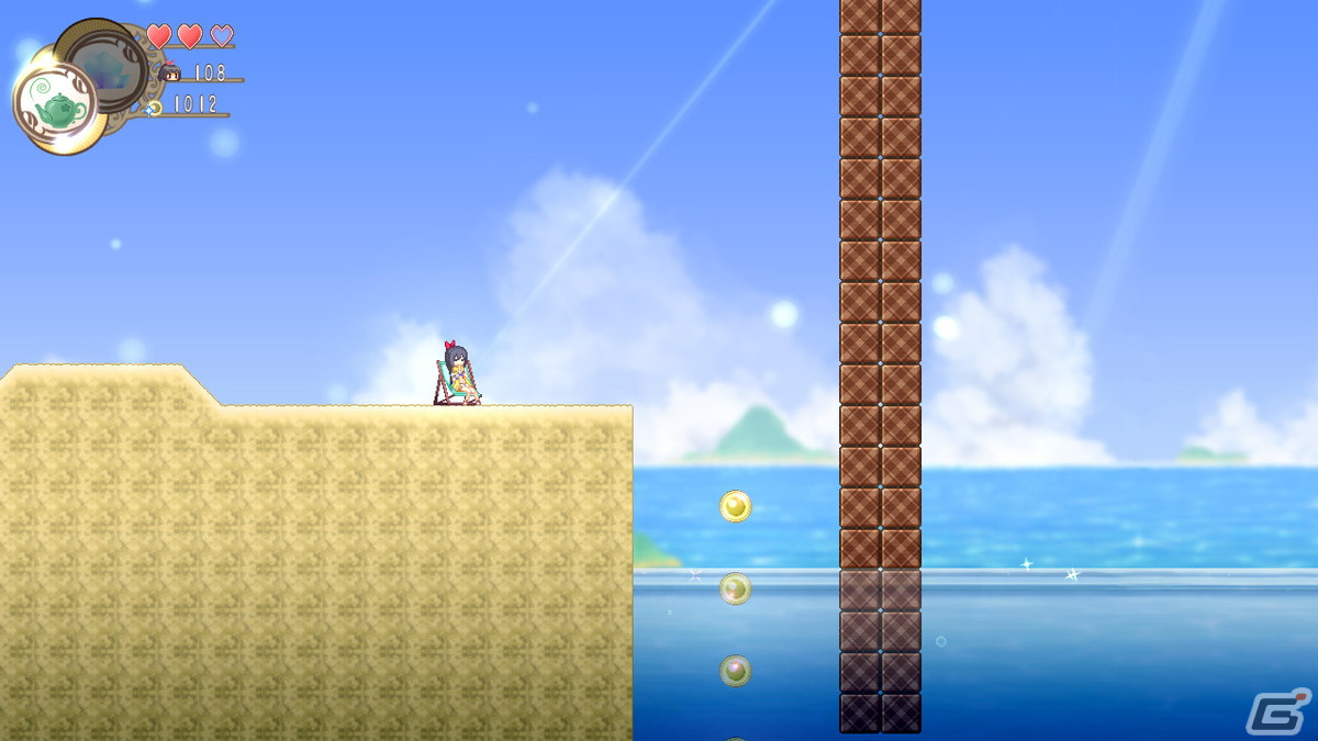 横スクロールアクション「不思議な夢の海のとばり」のSwitch版が配信！敵から魔法を手に入れながら蒼い海を冒険しようの画像5