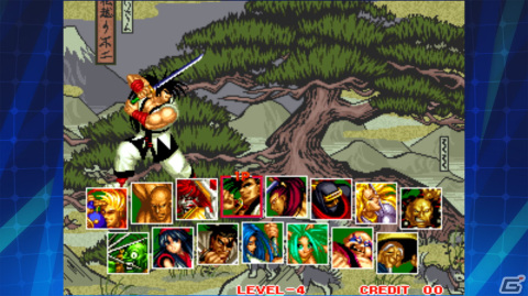 iOS/Android版「真サムライスピリッツ 覇王丸地獄変 アケアカNEOGEO」が配信開始！15剣士による命をかけた大活劇が楽しめる格闘ゲームの画像2