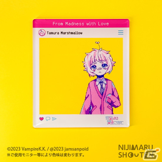 某のセンスでリアルな匂わせ写真を撮り放題! SNS風アクリルフォトカード<br />4種 各990円(税込)