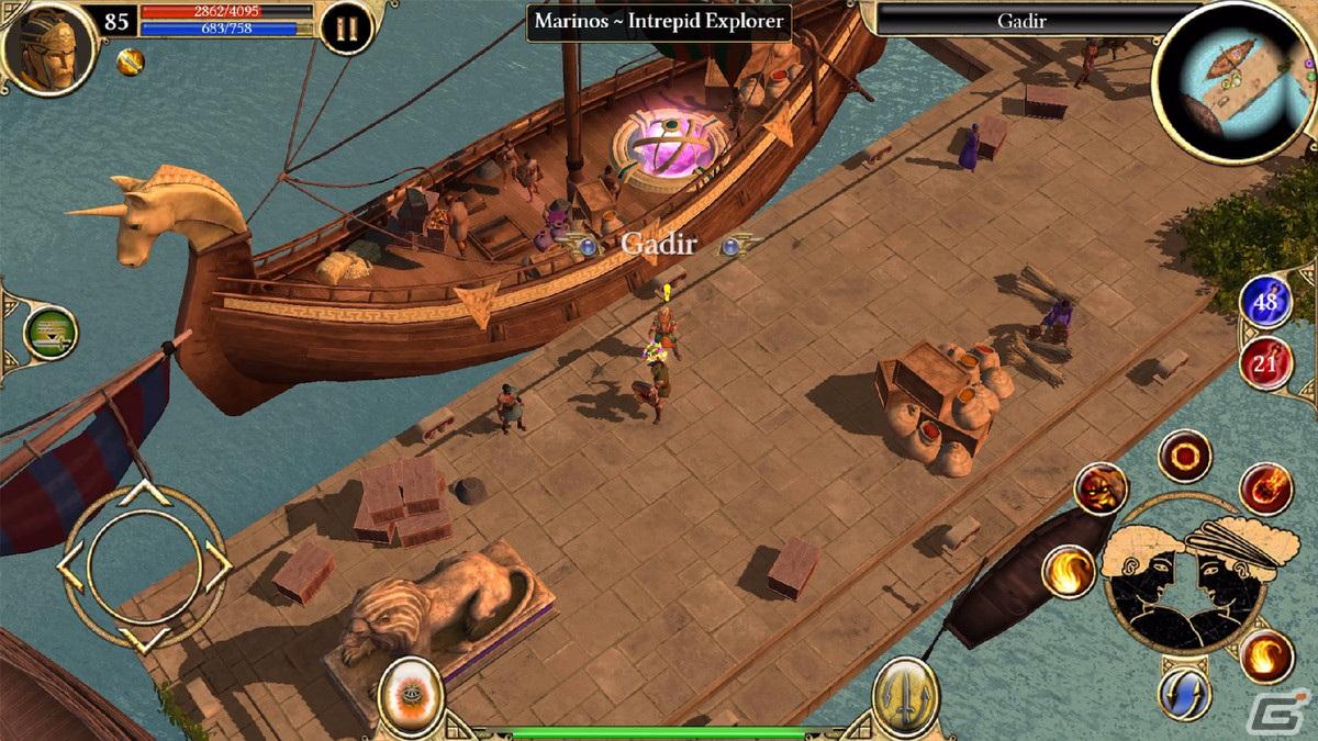 iOS/Android「Titan Quest: Ultimate Edition」が11月28日に配信！「Immortal Throne」などDLC4種を収録した完全版の画像11