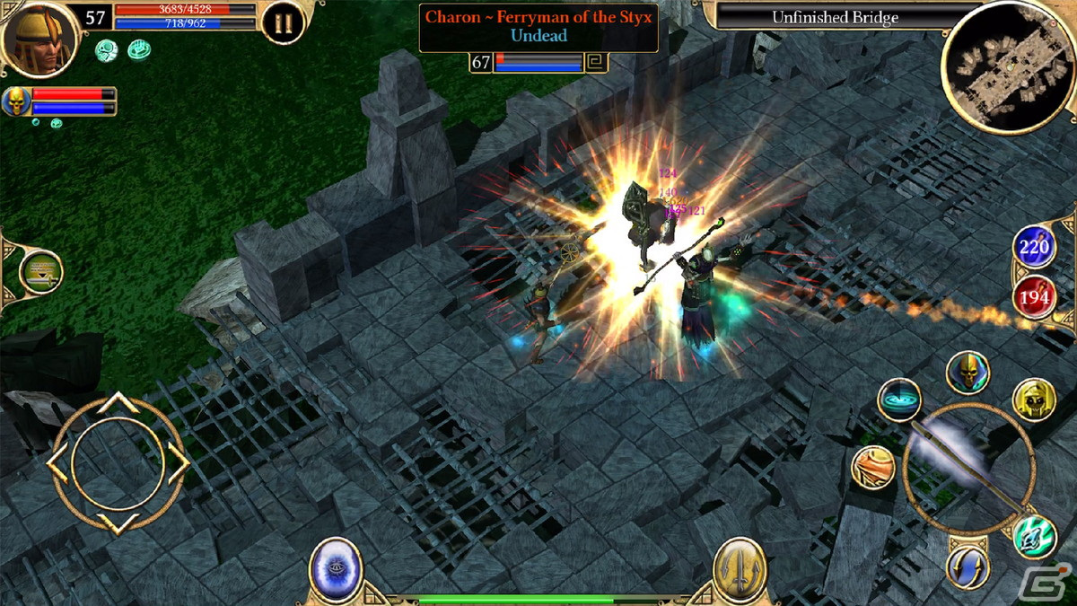 iOS/Android「Titan Quest: Ultimate Edition」が11月28日に配信！「Immortal Throne」などDLC4種を収録した完全版の画像3