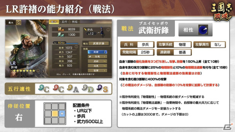 「三國志 覇道」にLR武将の孫堅と許褚が登場！長期イベント「城塞陣略」の第三期は評価対象数が5戦から3戦へ変更にの画像6