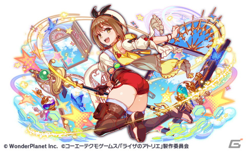 「クラッシュフィーバー」で「ライザのアトリエ」とのコラボが11月24日より開催！ライザやリラ、クラウディアが登場の画像6