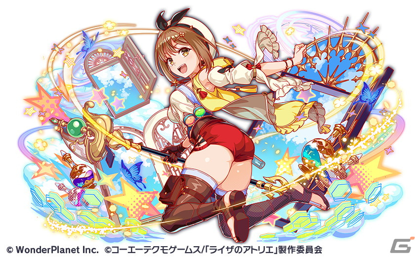 「クラッシュフィーバー」で「ライザのアトリエ」とのコラボが11月24日より開催!ライザやリラ、クラウディアが登場の画像