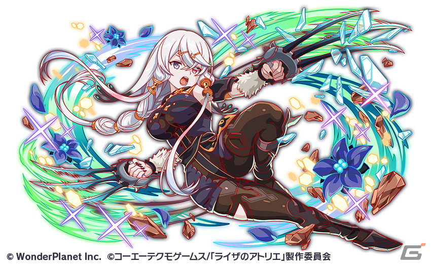 「クラッシュフィーバー」で「ライザのアトリエ」とのコラボが11月24日より開催!ライザやリラ、クラウディアが登場の画像