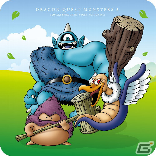 「ドラゴンクエストモンスターズ3」とSQUARE ENIX CAFE コラボが12月2日より開催決定!本日11月17日18時より予約受付開始の画像