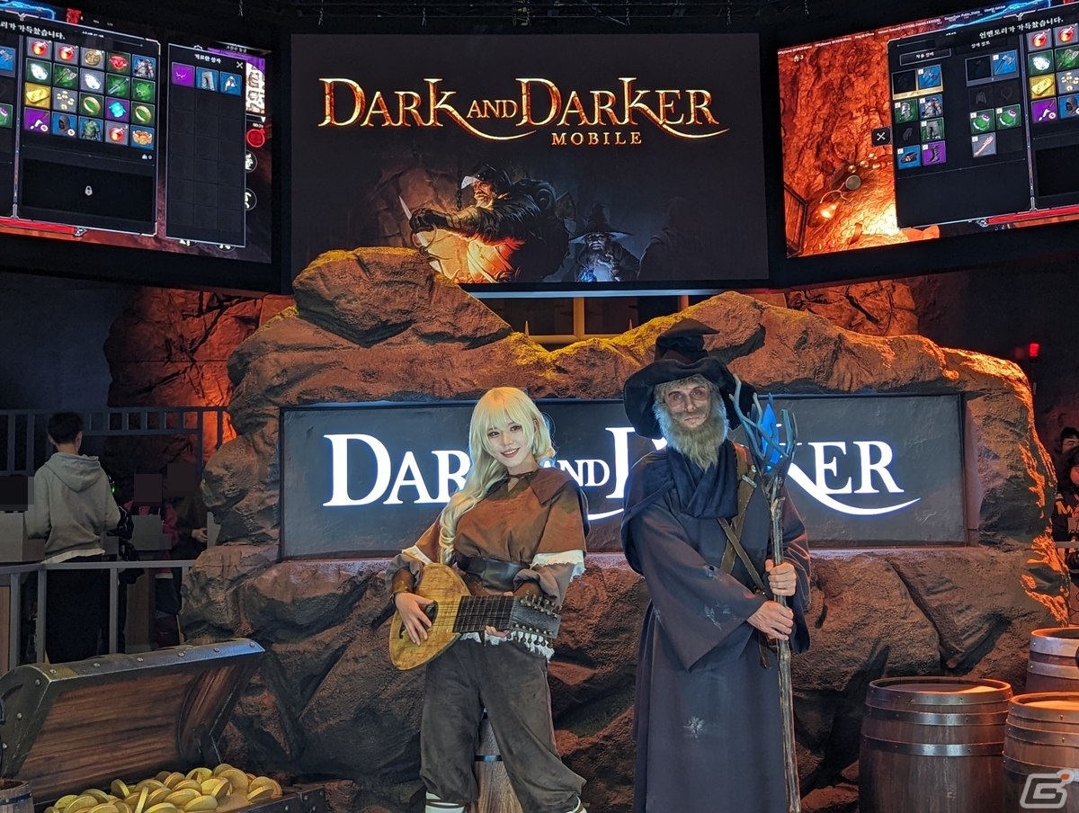 日本語も搭載されていた「Dark and Darker Mobile」をプレイ!モバイル版でも快適にダンジョンPvPvEを楽しめる【G-STAR 2023】の画像
