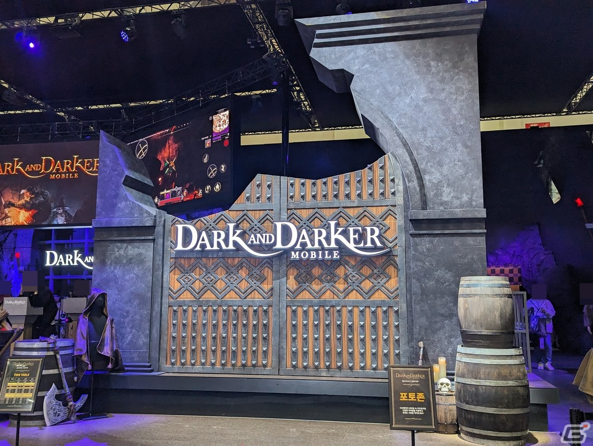 日本語も搭載されていた「Dark and Darker Mobile」をプレイ!モバイル版でも快適にダンジョンPvPvEを楽しめる【G-STAR 2023】の画像