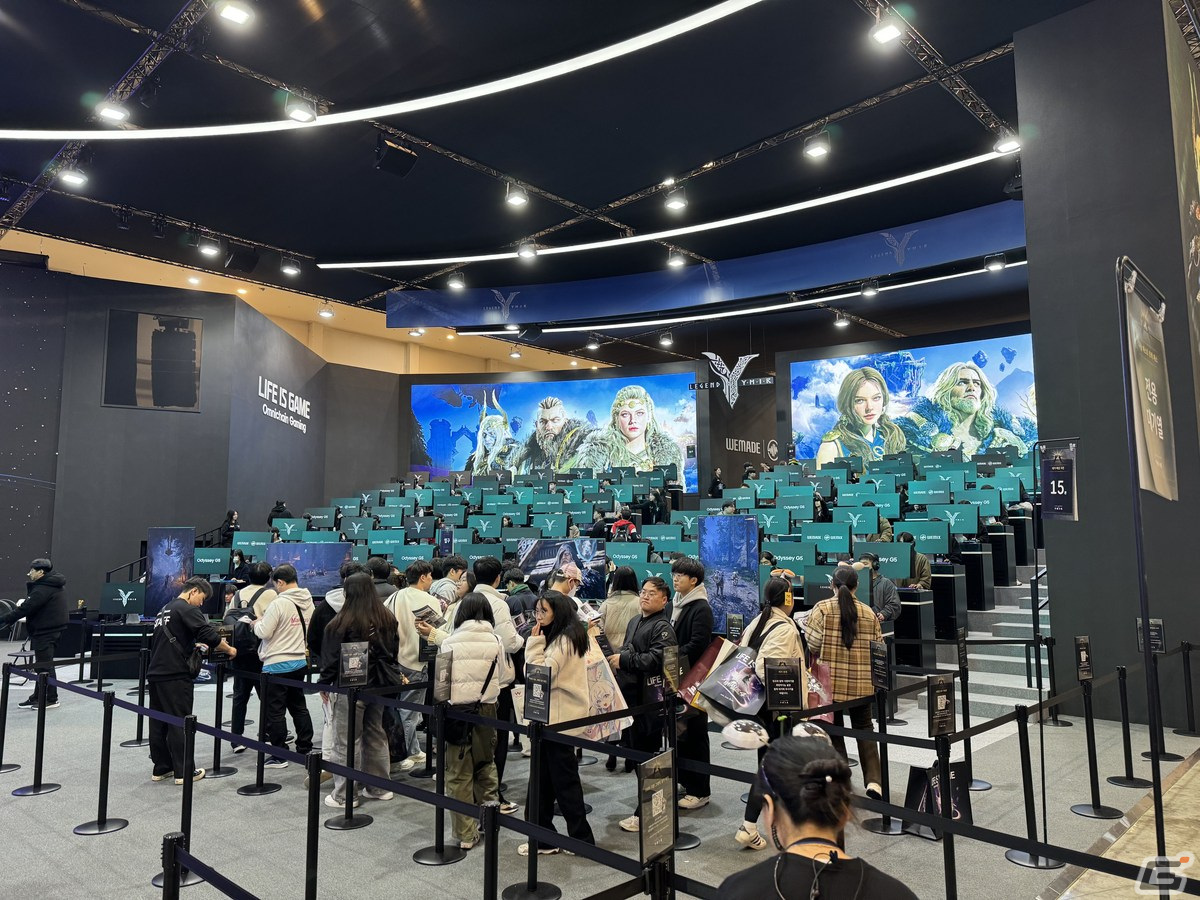 Wemadeブースをレポート！北欧神話MMORPG「Legend of YMIR」のインプレッションも【G-STAR 2023】の画像2